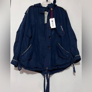 Brand new with tag Zara SRPLS Parka in Navy Blue